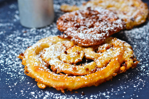 Homemade Carnival Funnel Cake Recipe