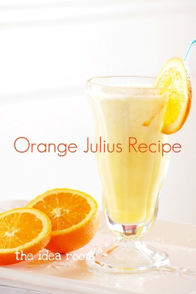 Orange Julius Recipe picture the idea room