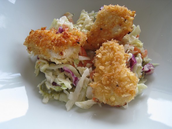 BAKESALE BETTY INSPIRED CHICKEN COLESLAW BOWL recipe picture