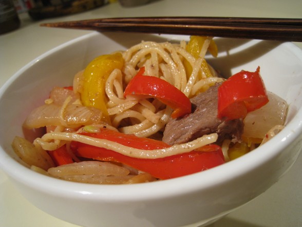 BEEF NOODLES recipe picture