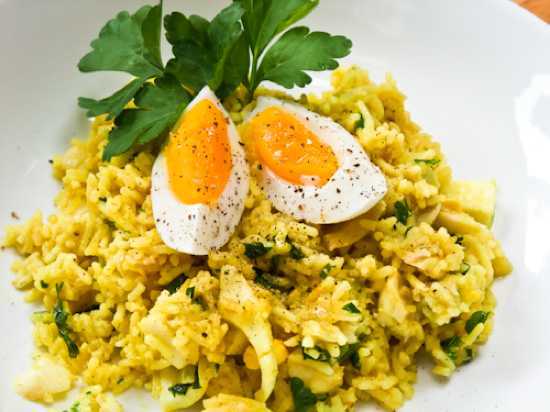 Kedgeree recipe photo