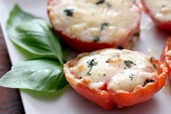 Baked parmesan tomatoes recipe picture 1