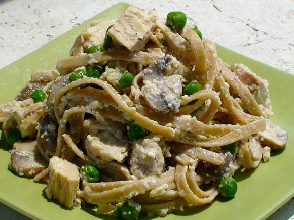 Creamy Parmesan Whole Grain Pasta and Tuna recipe