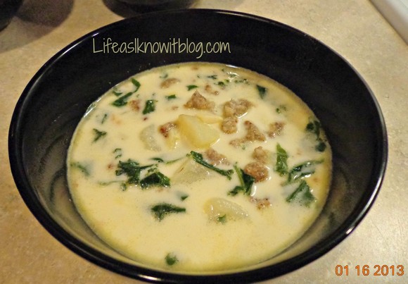 How to make Zuppa Toscana Soup recipe by Life as I know it