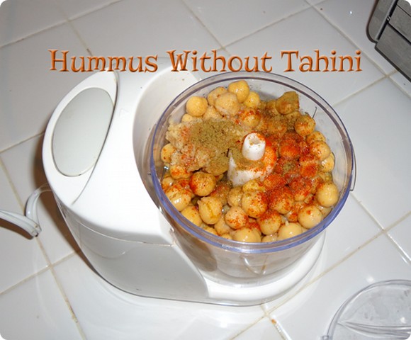 Hummus Without Tahini recipe by Green Stay at Home Mom