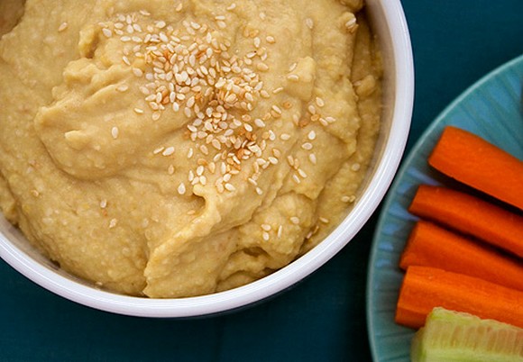 Hummus (without tahini) recipe by Rose Notes