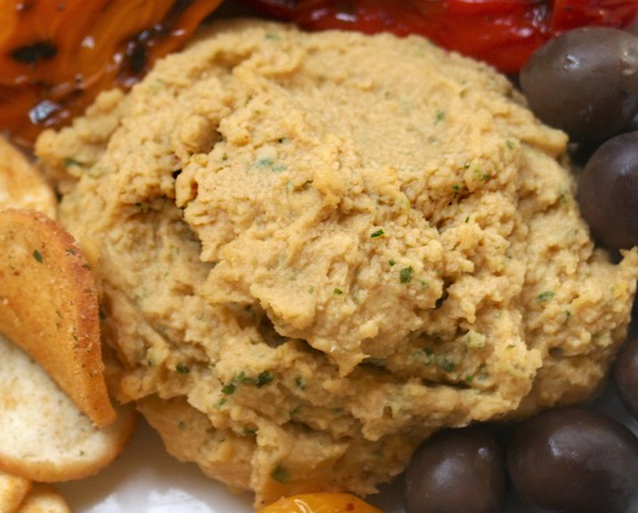 No Tahini Hummus Loaded with Sesame Flavor recipe by Are You Hungry