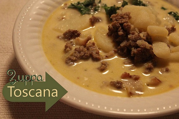 Olive Garden's Zuppa Toscana recipe by Full Bellies, Happy Kids