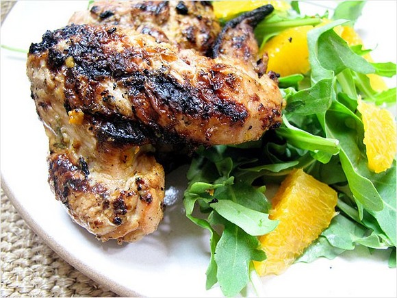 Orange and Rosemary Grilled Chicken recipe