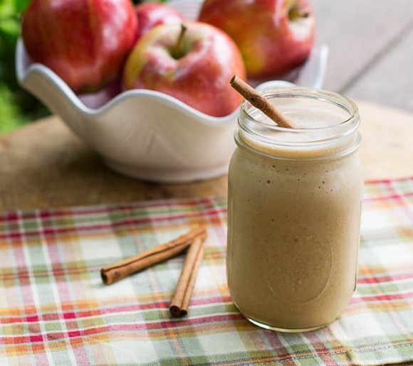 Caramel Apple Protein Shake recipe photo
