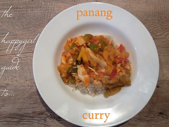 Easy, Healthy Panang Curry recipe by The Happygirl Experiment