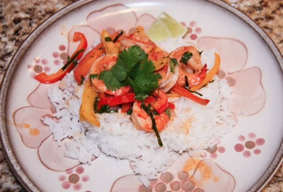 Shrimp Panang Curry recipe by Miss Delish