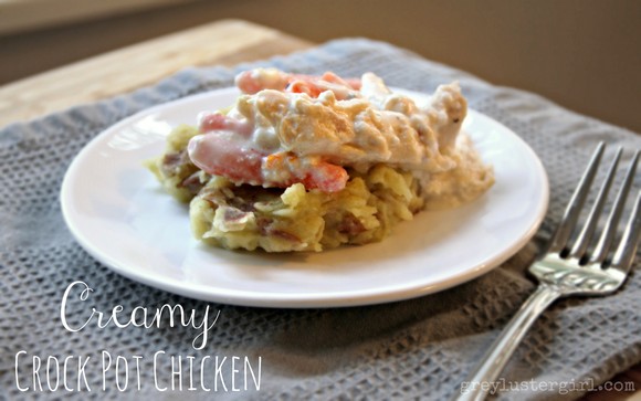 Creamy Crock Pot Chicken recipe photo