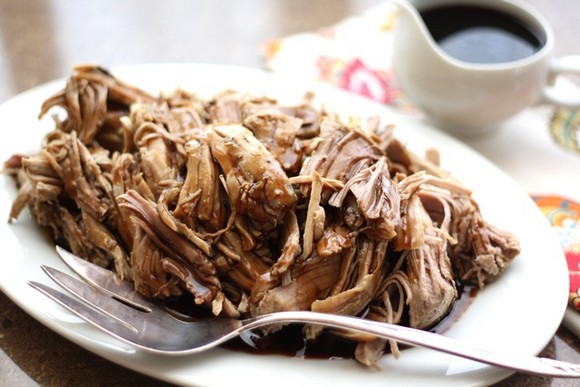 Crock-Pot Brown Sugar and Balsamic Pork Roast recipe photo