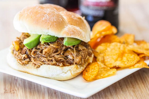 Crock Pot Root Beer Pulled Chicken recipe photo