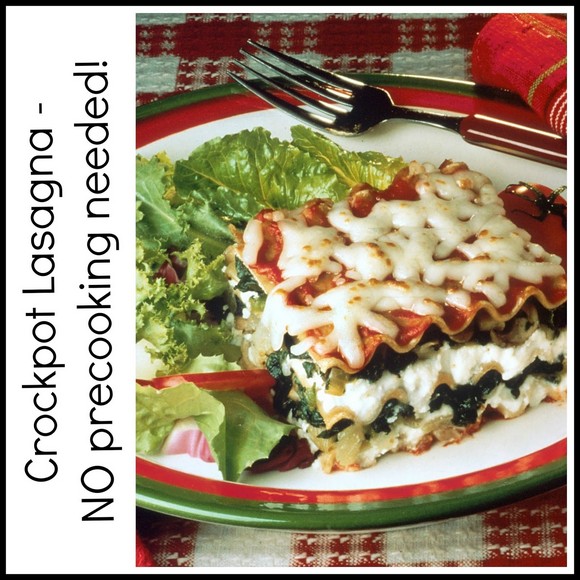 Crockpot Lasagna recipe photo