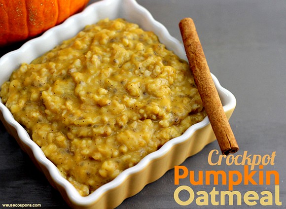 Crockpot Pumpkin Oatmeal recipe photo