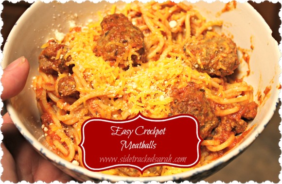 Easy Crockpot Meatballs recipe photo