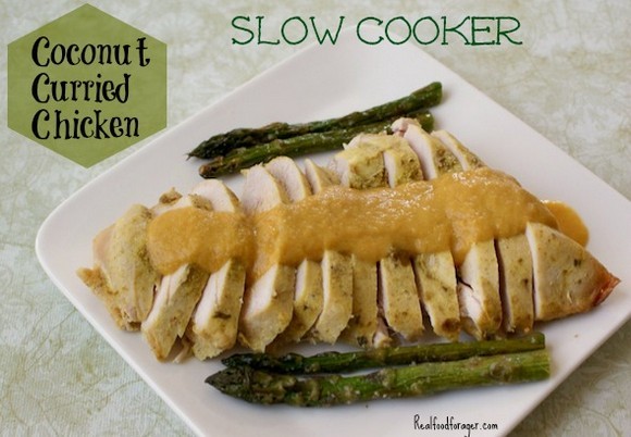 Slow Cooker Coconut Curried Chicken recipe photo