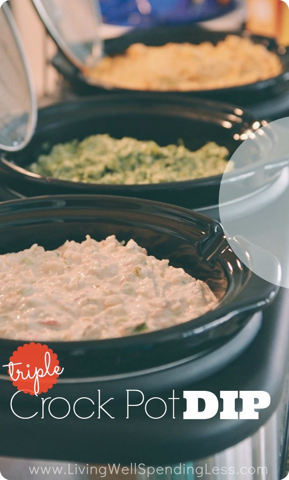 Triple Crock Pot Dip recipe photo