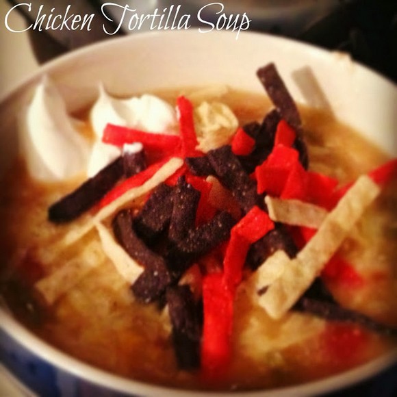 Crock-Pot Chicken Tortilla Soup recipe photo