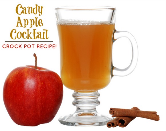 Crockpot Candy Apple Cocktail recipe photo