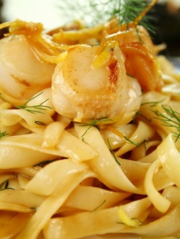 Seafood Pasta in Lemon Butter Sauce recipe photo