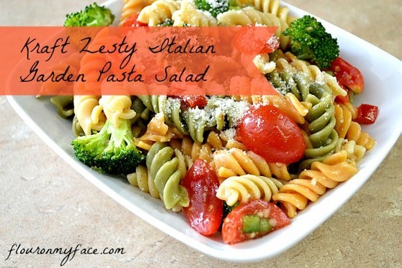 Zesty Italian Garden Pasta Salad recipe photo