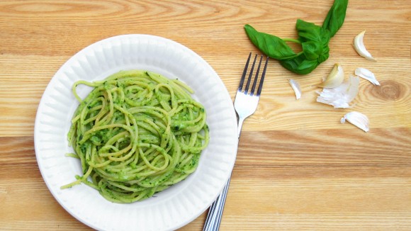 Zucchini Pesto Pasta recipe photo