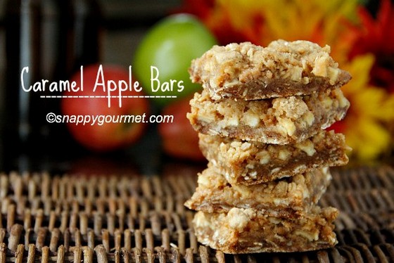 Caramel Apple Bars recipe photo