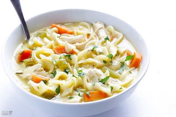 Creamy Chicken Noodle Soup recipe photo