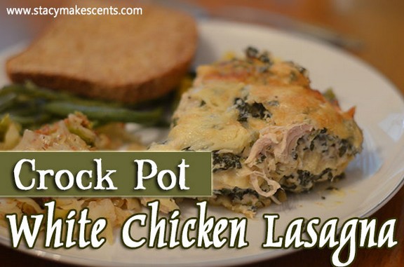 Crock Pot White Chicken Lasagna recipe photo