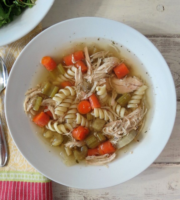 Crockpot Chicken Noodle Soup recipe photo