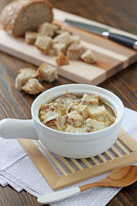 Crockpot French Onion Soup recipe photo