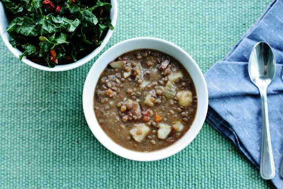 Easy Lentil Soup recipe photo