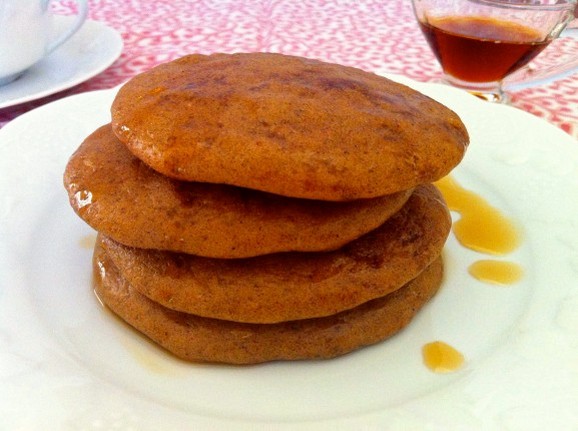 Gluten-Free Baked Pumpkin Pancakes recipe photo