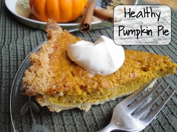 Healthy Pumpkin Pie recipe photo
