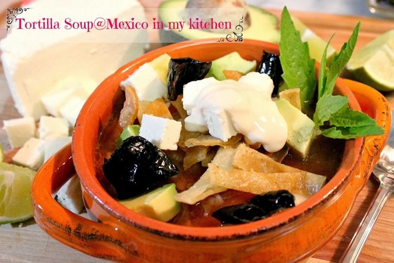 Mexican Tortilla Soup recipe photo