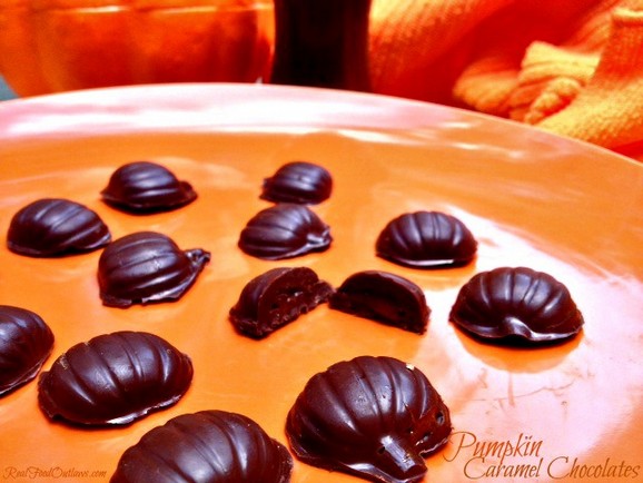 Pumpkin Caramel Chocolates recipe photo