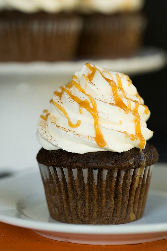 Pumpkin Spice Latte Cupcakes recipe photo