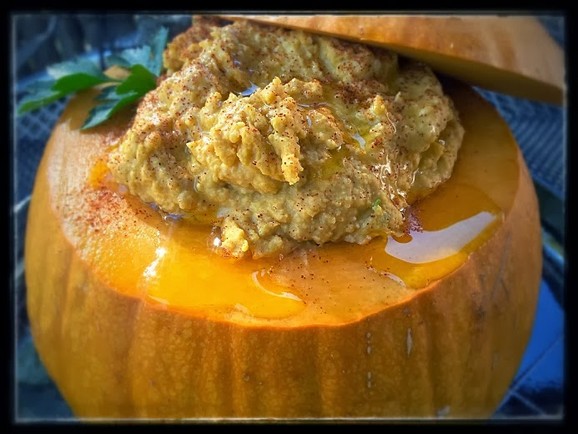 Silky Pumpkin Hummus recipe photo