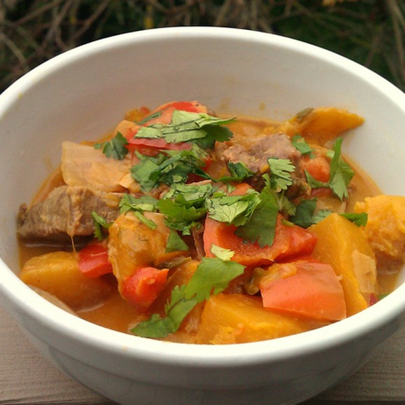 Thai Pumpkin-Beef Curry recipe photo