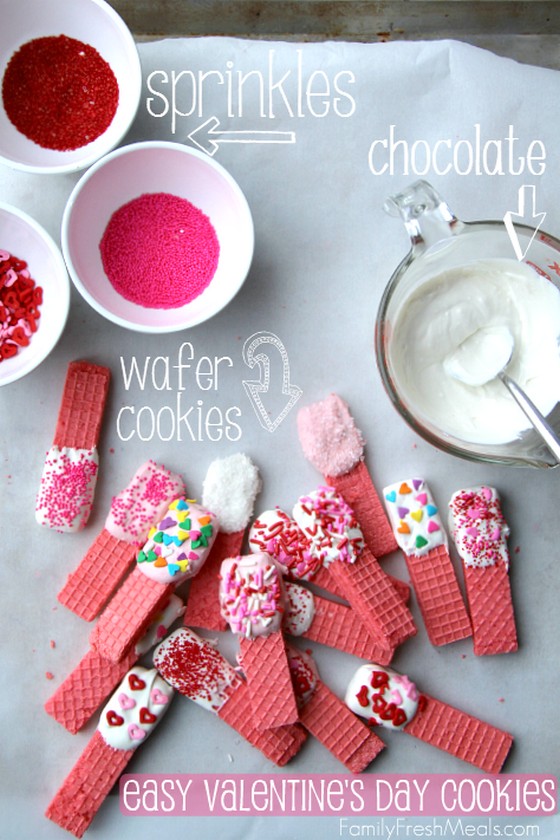 Easy Valentine’s Day Cookies recipe photo