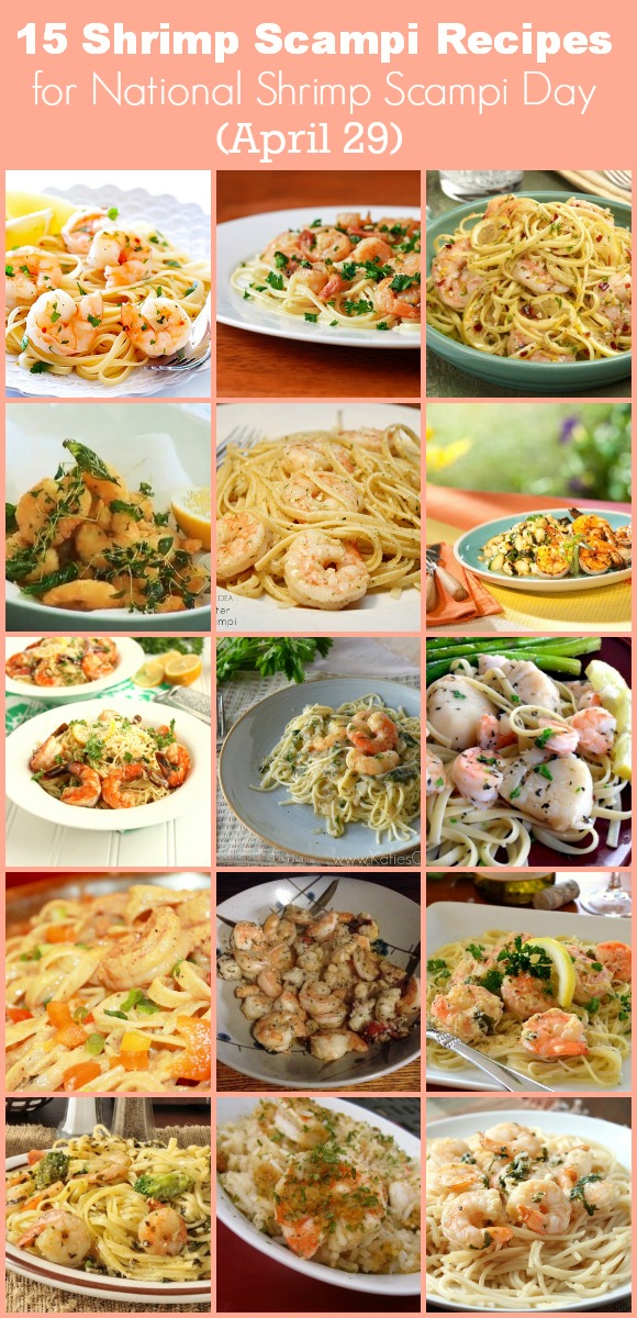 15 great shrimp scampi recipes for National Shrimp Scampi Day
