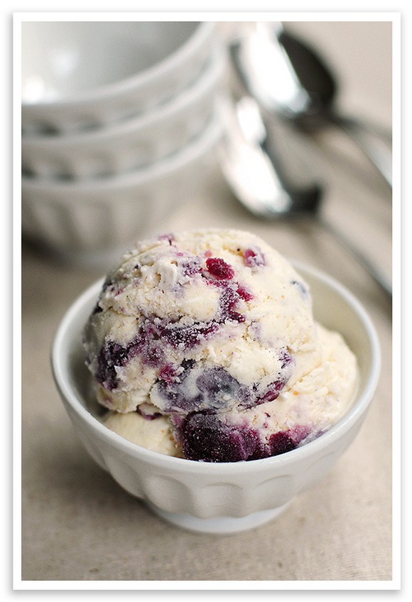 Blueberry Pie Ice Cream recipe photo