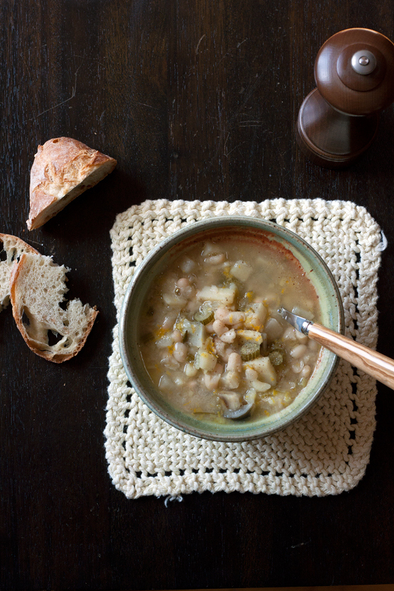 Cannellini Bean Soup with Winter Veg recipe photo