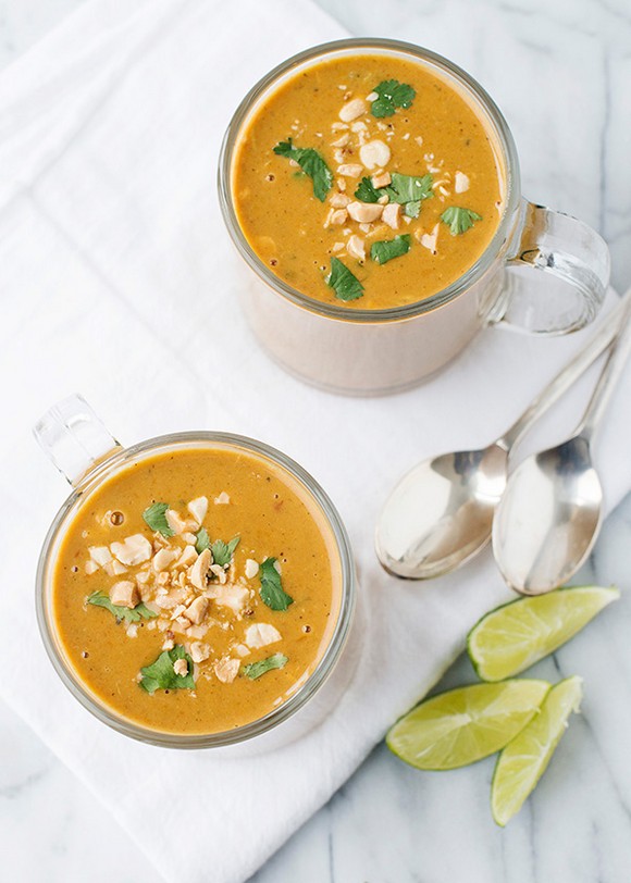 Chicken Satay Soup recipe photo