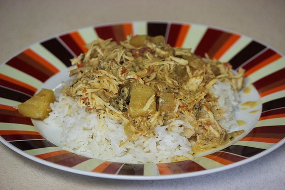 Crockpot Chicken Korma recipe photo