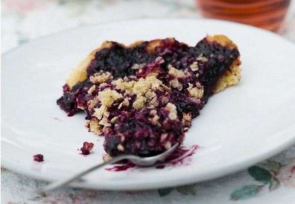 Diabetic Blueberry Pie recipe photo
