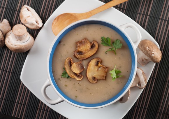 Easy No Cream Mushroom Soup recipe photo